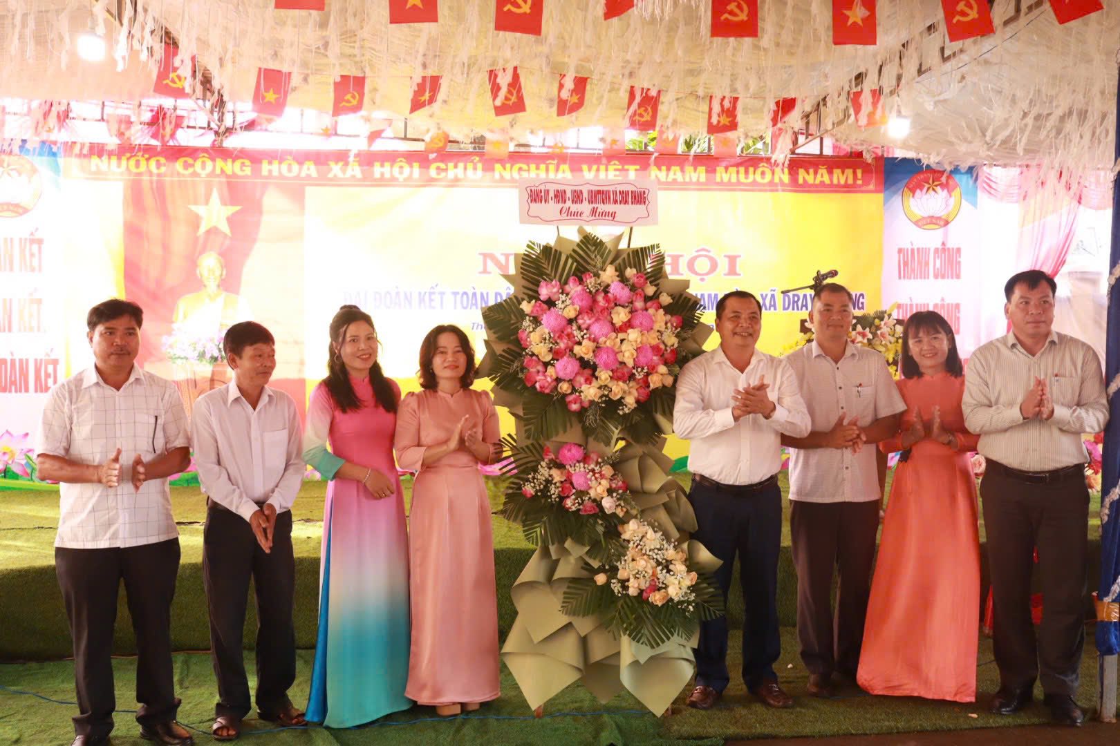 NGÀY HỘI ĐẠI ĐOÀN KẾT TOÀN DÂN TỘC KHU DÂN CƯ THÔN NAM HÒA NĂM 2025