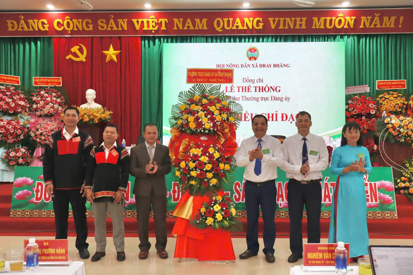 ĐẠI HỘI ĐẠI BIỂU NÔNG DÂN XÃ DRAY BHĂNG LẦN THỨ I, NHIỆM KỲ 2025 – 2030.