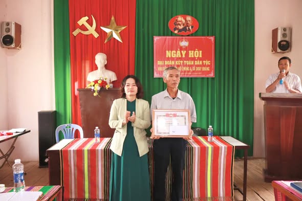 NGÀY HỘI ĐẠI ĐOÀN KẾT TOÀN DÂN TỘC KHU DÂN CƯ BUÔN KÕ MÔNG A NĂM 2025