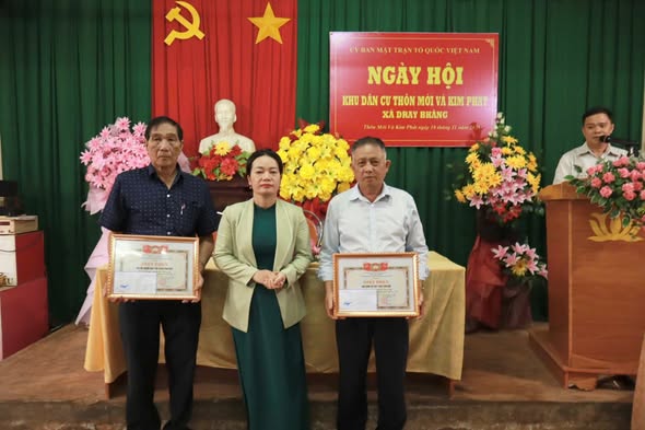 NGÀY HỘI ĐẠI ĐOÀN KẾT TOÀN DÂN TỘC KHU DÂN CƯ THÔN MỚI VÀ THÔN KIM PHÁT NĂM 2025