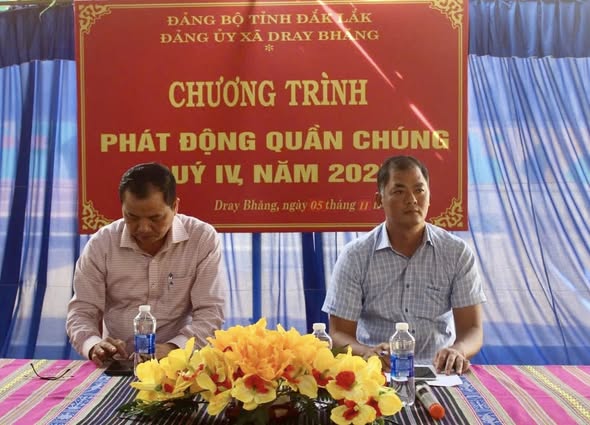 CHƯƠNG TRÌNH PHÁT ĐỘNG QUẦN CHÚNG QUÝ IV NĂM 2025 TẠI BUÔN KPUNG