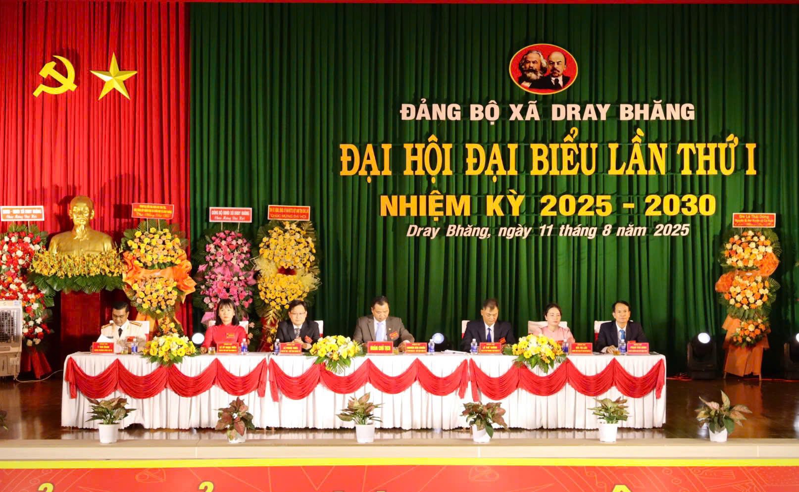 ĐẠI HỘI ĐẠI BIỂU ĐẢNG BỘ XÃ DRAY BHĂNG LẦN THỨ I NHIỆM KỲ 2025-2030