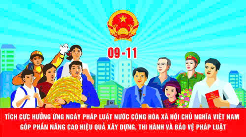 HƯỞNG ỨNG NGÀY PHÁP LUẬT VIỆT NAM 9/11 NĂM 2025