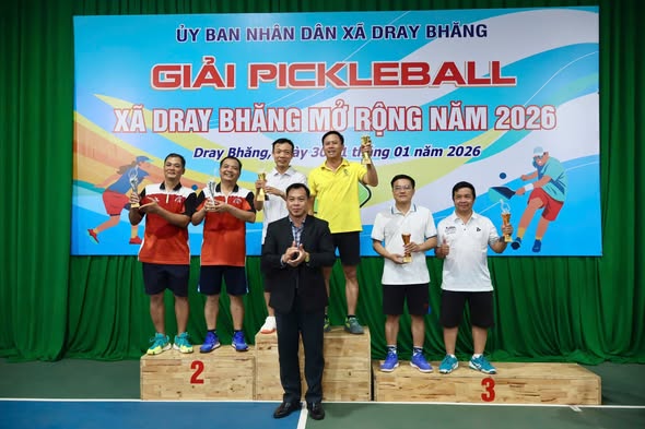 GIẢI PICKLEBALL XÃ DRAY BHĂNG MỞ RỘNG NĂM 2026
