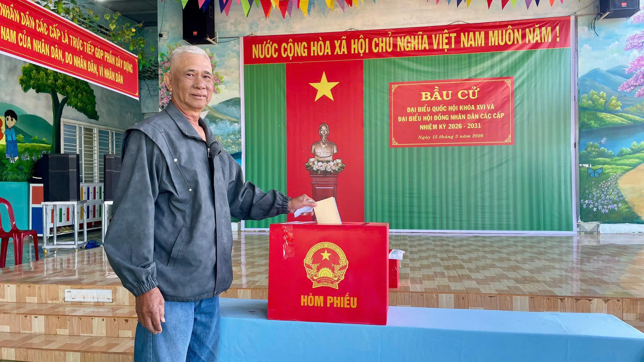 XÃ DRAY BHĂNG HOÀN THÀNH SỚM BẦU CỬ ĐẠI BIỂU QUỐC HỘI VÀ ĐẠI BIỂU HĐND CÁC CẤP NHIỆM KỲ 2026-2031