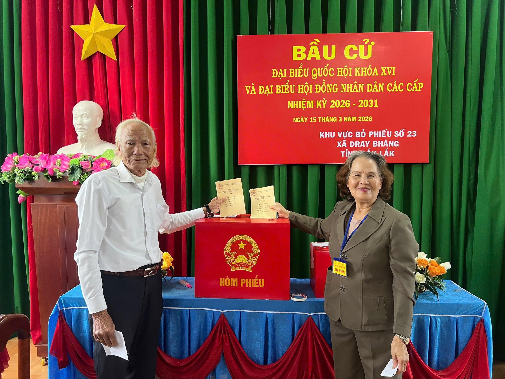 KHAI MẠC BẦU CỬ ĐẠI BIỂU QUỐC HỘI VÀ HĐND CÁC CẤP NHIỆM KỲ 2026-2031 TRÊN ĐỊA BÀN XÃ DRAY BHĂNG